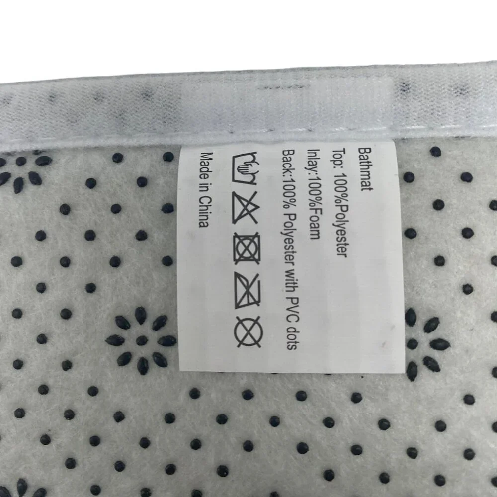 Wolf‎ Love Design Bathroom Doormat Anti Slip Backing 100% Polyester Grey